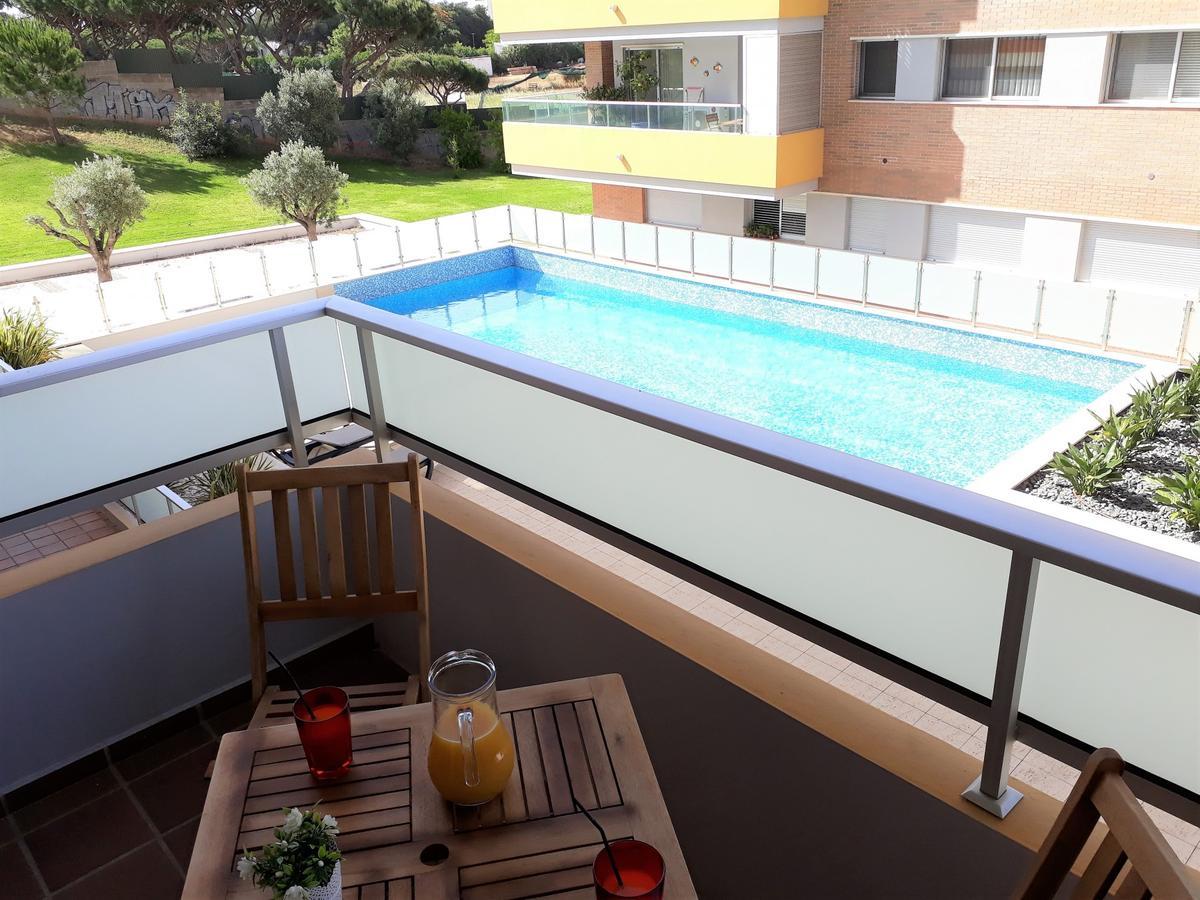 T1 V Do Forte Ac&Piscina&Garagem Quarteira Eksteriør billede